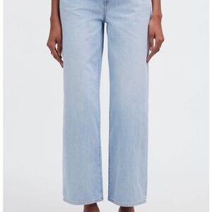 Madewell Perfect Crop Wide Leg Jeans